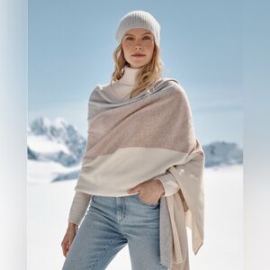 Beige Cashmere Wrap
